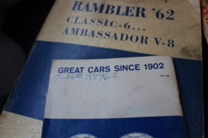 Once in a Lifetime Find: 4,052 Mile 1962 Rambler Classic